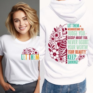 2 Let Them Misunderstand You Png Bundle, Positive Png, Boho Self Love Png, Leopard Sunflower Motivational Shirt Design, Love Yourself Png, digital download, sublimation designs, desingophile, theurbanartisanco,dtf, bestdesignspng, motivational design