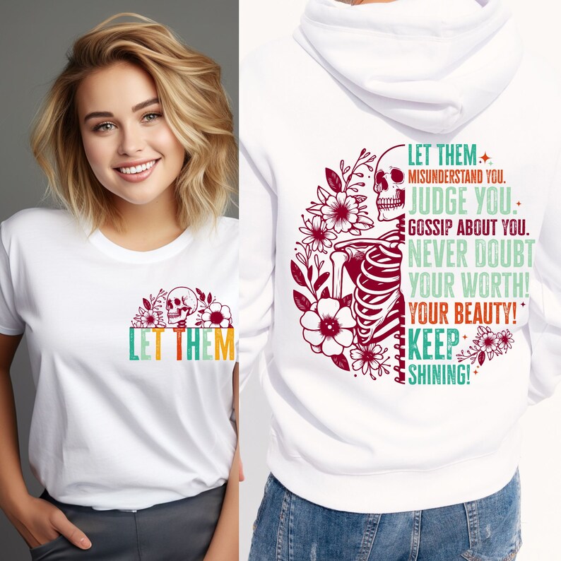 2 Let Them Misunderstand You Png Bundle, Positive Png, Boho Self Love Png, Leopard Sunflower Motivational Shirt Design, Love Yourself Png, digital download, sublimation designs, desingophile, theurbanartisanco,dtf, bestdesignspng, motivational design