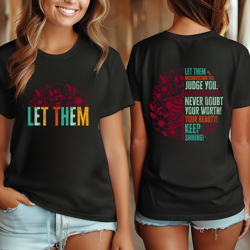 2 Let Them Misunderstand You Png Bundle, Positive Png, Boho Self Love Png, Leopard Sunflower Motivational Shirt Design, Love Yourself Png, digital download, sublimation designs, desingophile, theurbanartisanco,dtf, bestdesignspng, motivational design