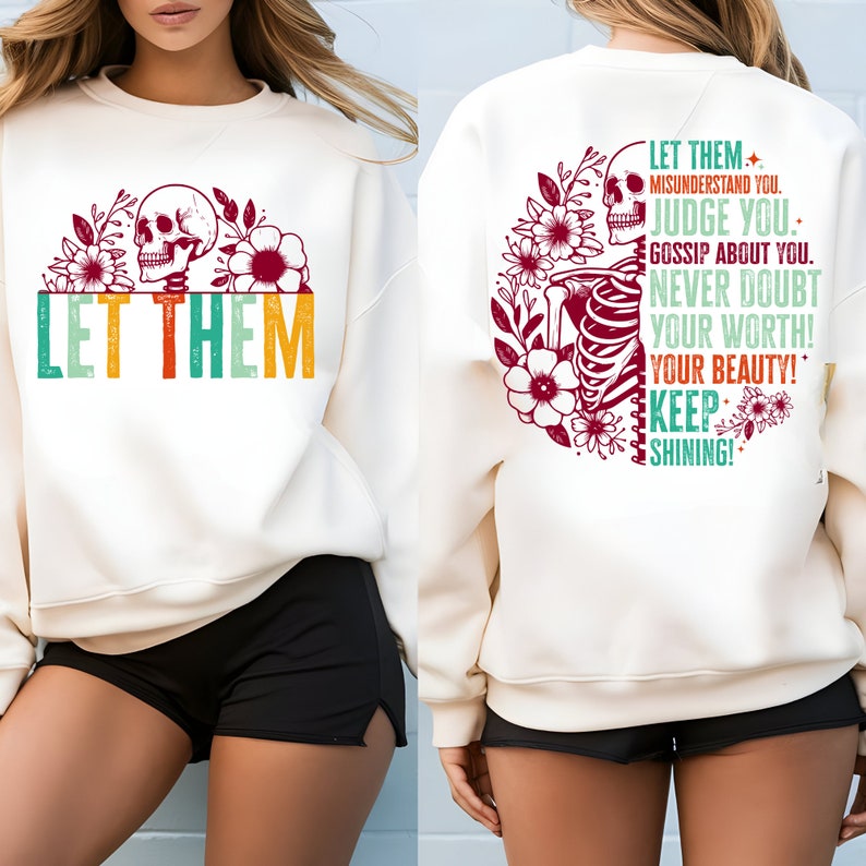 2 Let Them Misunderstand You Png Bundle, Positive Png, Boho Self Love Png, Leopard Sunflower Motivational Shirt Design, Love Yourself Png, digital download, sublimation designs, desingophile, theurbanartisanco,dtf, bestdesignspng, motivational design