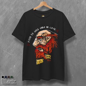 Wisdom of Dwarfs T-Shirt - Fantasy Gnome T-Shirt - Mythical Tee - Unique Fantasy Gift image 4