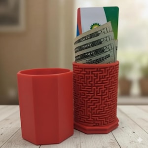 Caja laberinto impresa en 3D: rompecabezas difícil, regalo de broma divertido