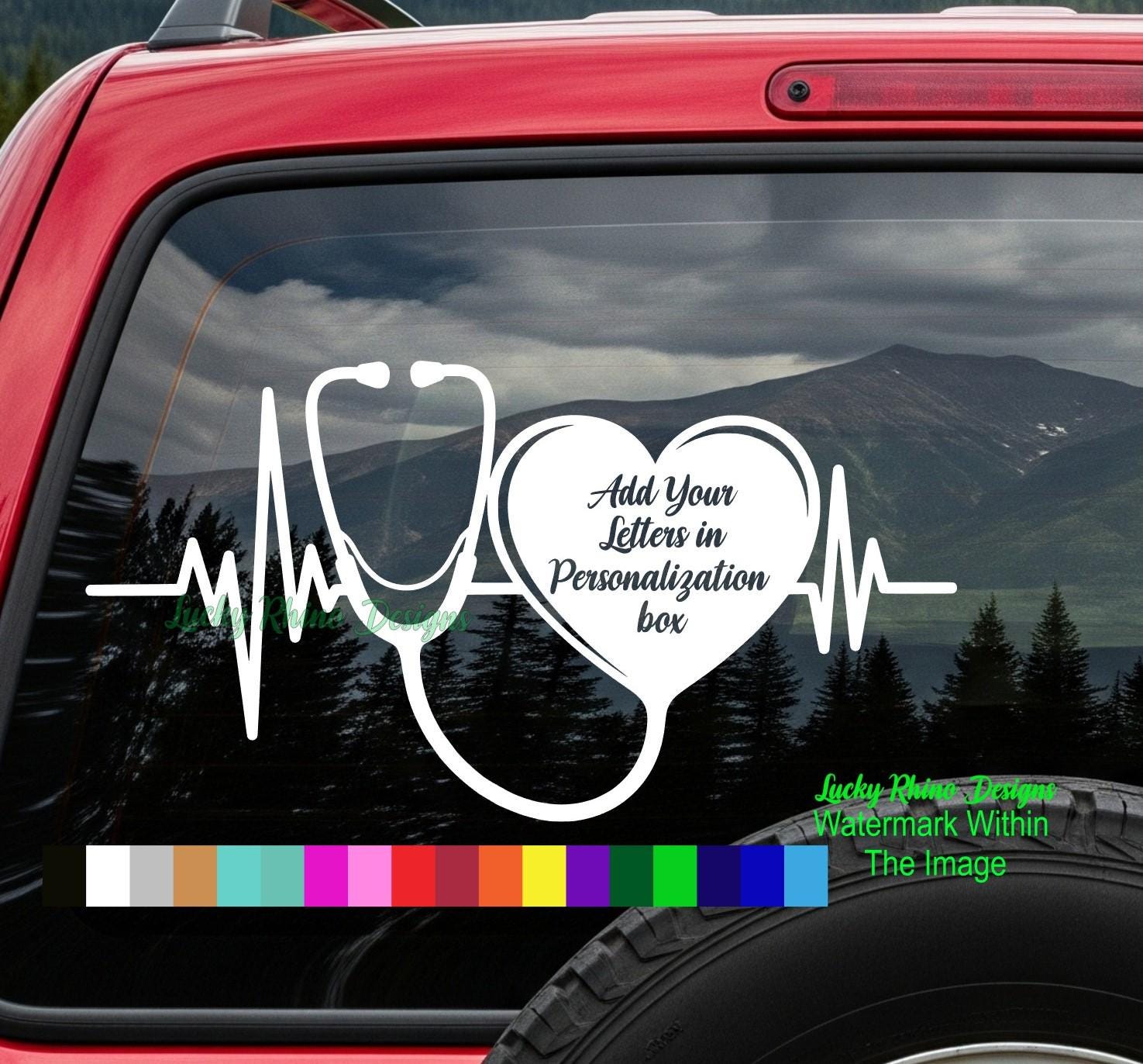 thumbnail interactive-video image 1 of I Am A Carer Car Sticker – Nurse Carer Vinyl Bumper Decal, Glossy Finish, Personalised Option (Made In UK) 1 of 2