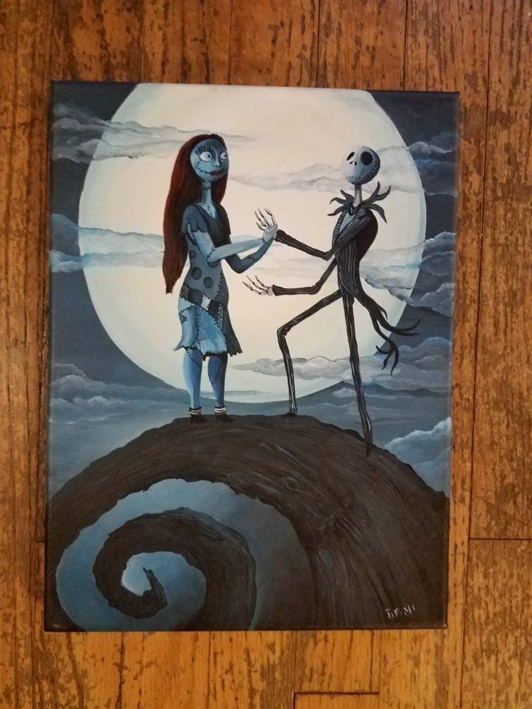 Jack and Sally Nightmare Before Christmas - Etsy