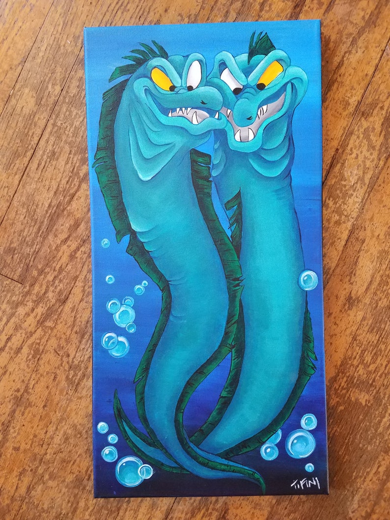 The little mermaid flotsam and jetsam Etsy