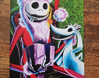 Jack Skellington the Nightmare before Christmas PRINT