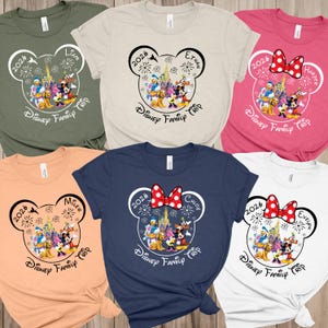 Custom Disney Family Shirts 2026, Disney Vacation Group Shirt, Disneyworld Shirt , Disney Family 2026 Trip Shirt, Disney Matching Shirts