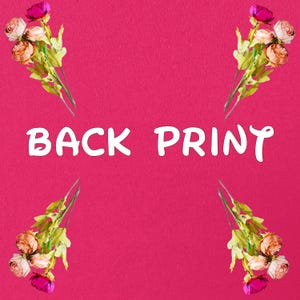 Back Print