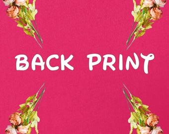 Back print