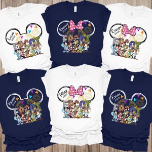 Custom Disney Epcot 2025 Shirts, Family Matching Epcot Shirt, Disney Epcot Matching Shirt, Disney Epcot 2026 Name Shirt, World Traveler Tee