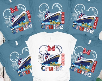 Disney Cruise Family 2025 shirt, Disney Cruise Tee, Disney Cruise Group shirt, familie bijpassende cruise shirts, Disney Cruise Squad Tee