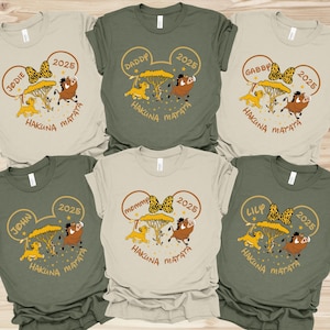 Custom Disney Hakuna Matata Shirt, Disney Safari Shirts, Animal Kingdom Shirt, Disney Family Shirts, Disneyworld Shirts, Disney Safari Shirt