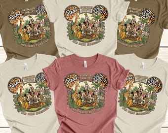 Custom Disney Animal Kingdom 2027 Shirt, Disney Safari Group Shirt, Animal Kingdom Family Shirt, Disneyworld Safari Shirt, Disney Safari Tee