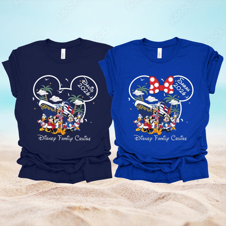 Disney Cruise Shirts, Disney Cruise Group Shirt, Disney Cruise 2026 Shirt, Disney Shirt, Family Matching Cruise Shirt, Cruise Custom Shirt image 4