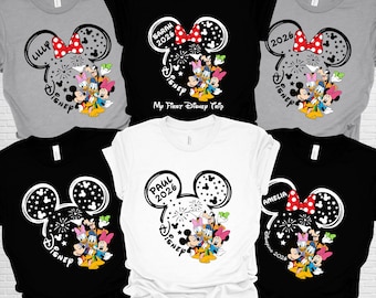 Custom Disney Trip Shirts, Disneyland Shirts, Disney Family Trip Shirt 2026, Disney Group Shirt , Disney Family Shirts, Disney Couple Shirt
