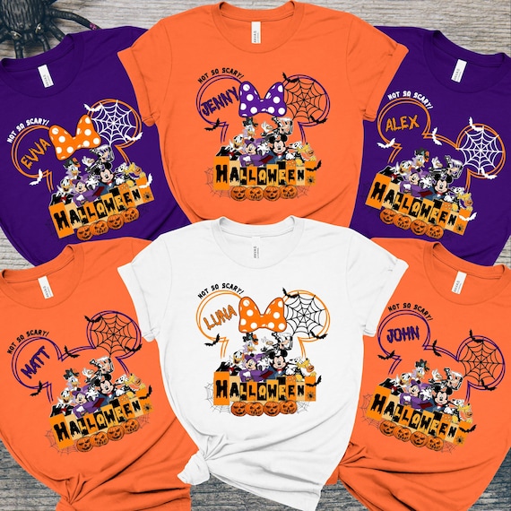 Disney Halloween 2026 Shirt, Custom Disney Halloween Matching Shirt, Disney Family Halloween Shirt, Halloween Party Shirt, Disneyland Shirt
