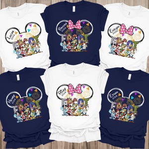Custom Disney Epcot 2026 Shirts, Family Matching Epcot Shirt, Disney Epcot Matching Shirt, Disney Epcot 2026 Name Shirt, World Traveler Tee