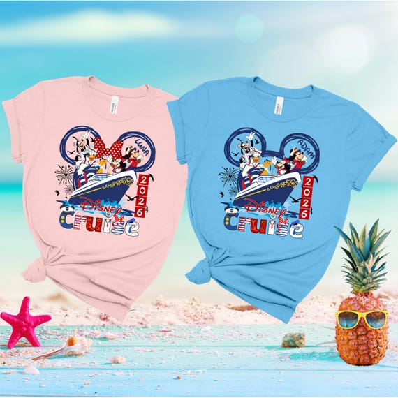 Custom Disney Cruise 2026 Shirt, Custom Disney Cruise Family