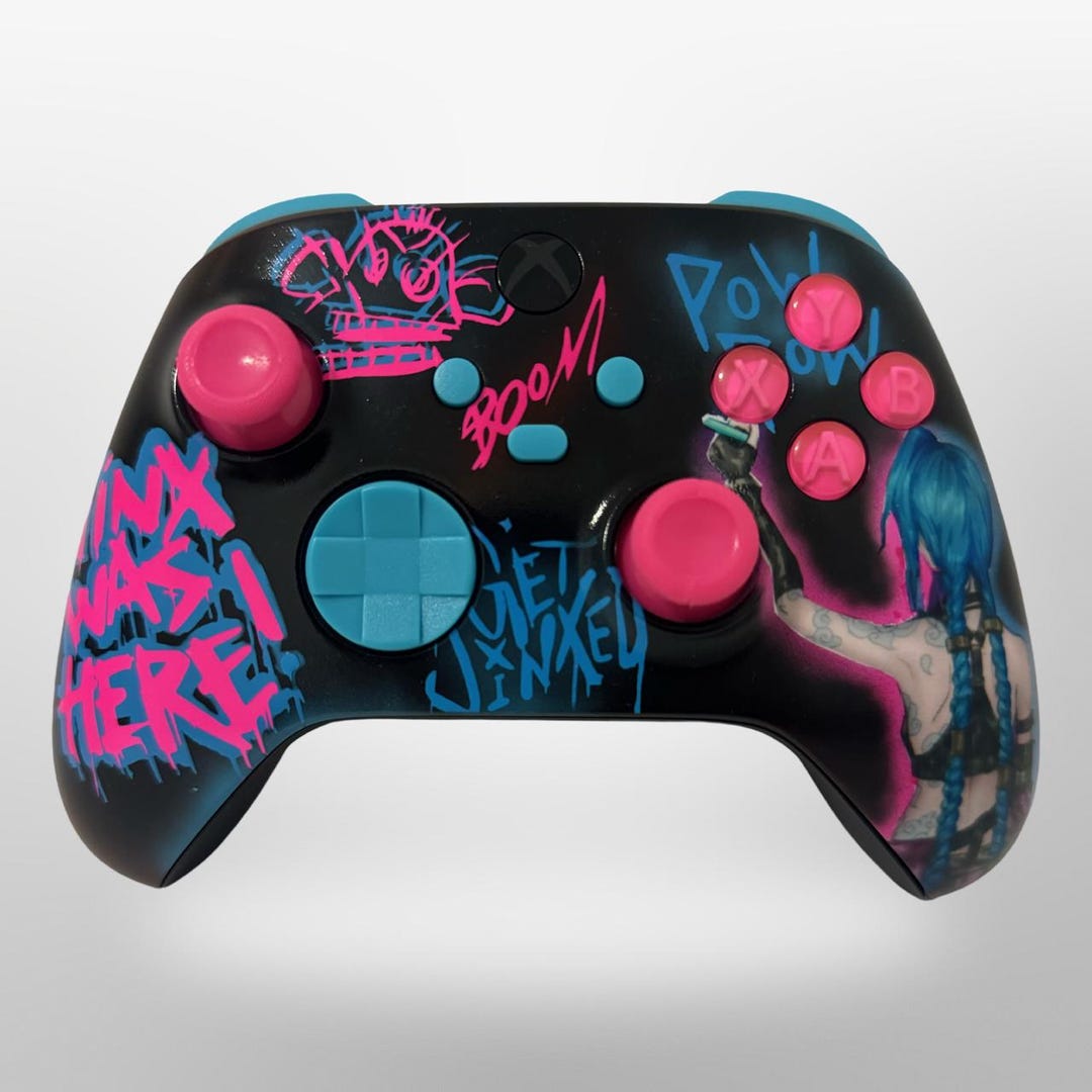 Custom Xbox Series X/S Controller - Jinx Inspired - Etsy