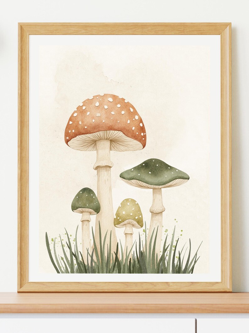 Girls Nursery Art Printable Room Decor Digital Download Boho Fairy Baby ...