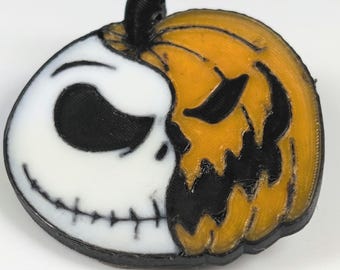 Jack Skelington inspired shoe charm
