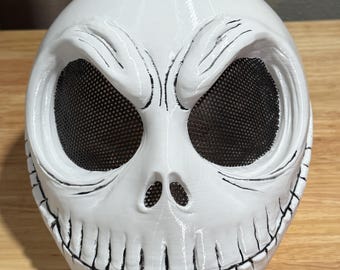 Jack Skellington Pumpkin King mask helmet cosplay - Nightmare Before Christmas