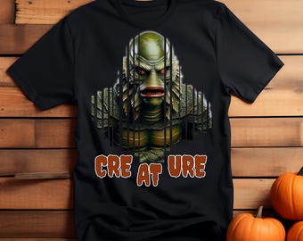 Creature from the Black Lagoon PNG, Retro Horror Movie (Digital Download)