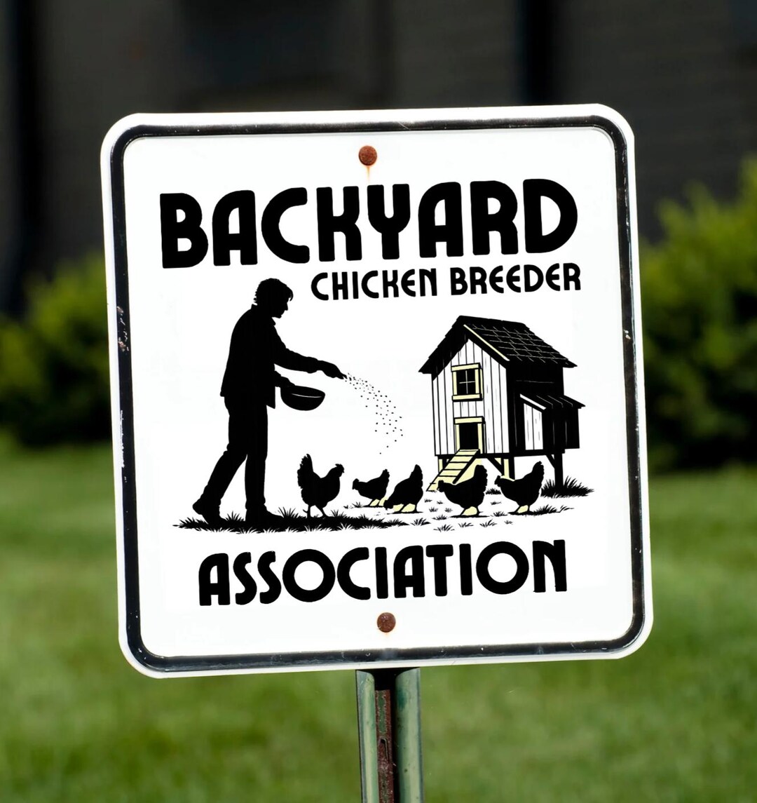 Modern Chicken Coop Sign – Farmhouse Breeder Art (digital Download PNG ...