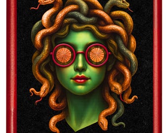 MEDUSA png Greek Mythology digital download Happy Halloween