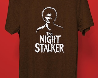 Night Stalker T-Shirt – Gothic Horror, True Crime Graphic Tee
