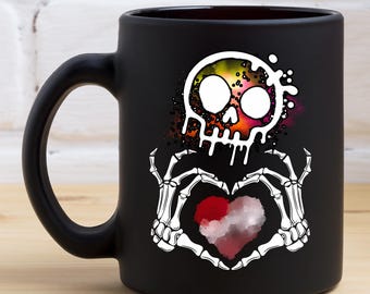 I LOVE YOU Skeleton png Happy Halloween  digital download
