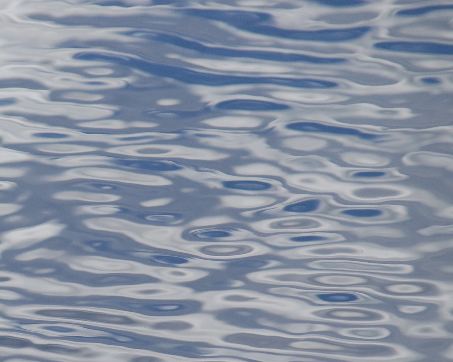 Water Ripples and Reflections Water Abstract Etsy