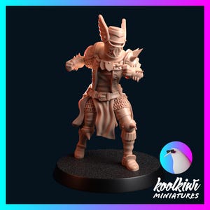 Knight Von Skill - Star Player - Fantasy Football  - Designed by KoolKiwi Miniatures