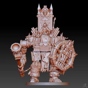 Anchorite Shrine Alternative Pose | Scaled for Trench Crusade Trench Pilgrims | Max Yagami