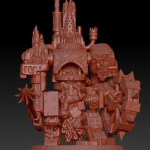 Anchorite Shrine | Scaled for Trench Crusade Trench Pilgrims | Max Yagami