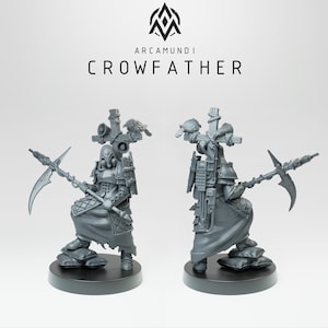 Crowfather - War Prophet | Scaled for Trench Crusade Pilgrims | Arcamundi