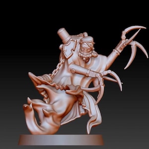 Trench Ghost Death Commando | Scaled for Trench Crusade Heretic Legion | Max Yagami