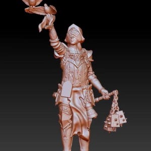 Stigmatic Nun Version 2 | Scaled for Trench Crusade Pilgrims | Max Yagami