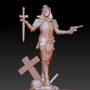 Stigmatic Nun Version 1 | Scaled for Trench Crusade Pilgrims | Arcamundi