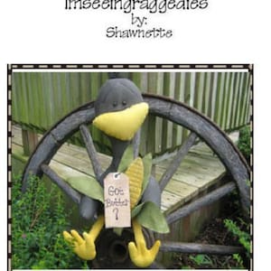 Henry Crow and his Ear of Corn Epattern PDF Pattern