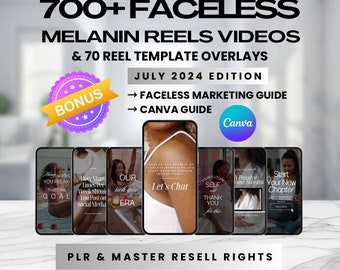 Melanin Reels Social media Stock Videos, IG Reels, content, faceless instagram marketing, aesthetic, minimalist, Black woman reels, insta