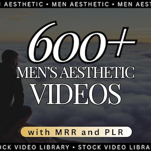 PLR Faceless Men Reels Dark Aesthetic Bundle MRR PLR, Faceless Reels, Instagram reels, Stock Videos, Tiktok Videos, Canva templates,m