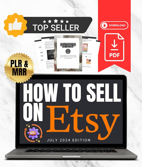 How To Sell On Etsy, Beginners Store Guide to Start Selling in 2024, Etsy Shop Help, PLR Digital Products, Templates