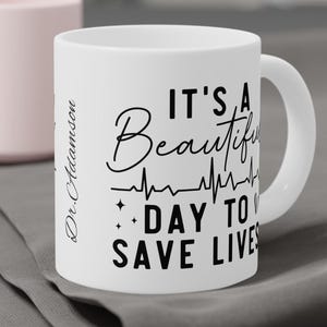 Custom Medical Professionals Coffee Mug, Doctor Nurse Surgeon Gift, Healthcare Worker Mug, Personalized Coffee Cup, Hospital Staff