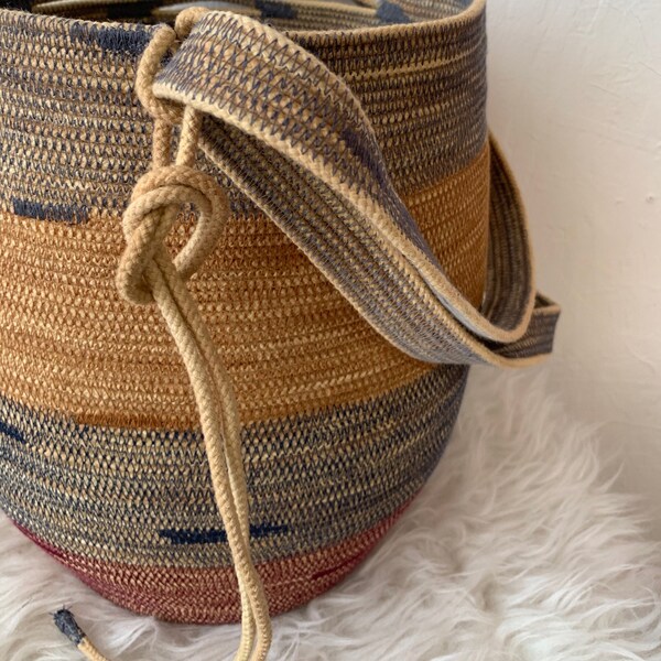 Purl & Hank Foraging Rope Basket