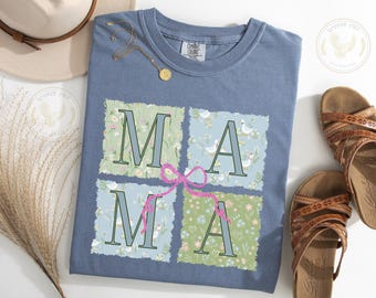 Mama Comfort Colors Shirt, Pregnancy Announcement Tee, Mom Birthday Gift, New Mom Tshirt.