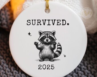 Funny 2026 Christmas Ornament, End of Year Coworker Gift