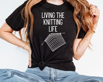 Knitting Shirts for Women, Funny Shirt, Funny Crochet Tee, Crocheter Outfit, Knitting Gift, Crochet Gift, Grandma Knitting Shirt, Mom Shirt