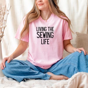 T-shirt courtepointe, t-shirt pour amateur de couture, chemise pour amateur de couture, cadeau de courtepointe, cadeau pour couturière, cadeau pour amateur de couture, cadeau pour meilleure amie