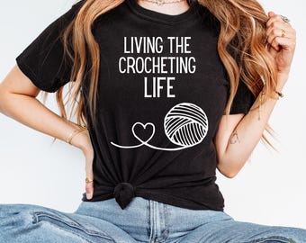 Knitting Lover, Funny Knitting Shirt, Funny Crochet Shirt, Gift for Knitting Lover, Knitter Gifts, Gift for Grandma, Knitting Gifts for Mom